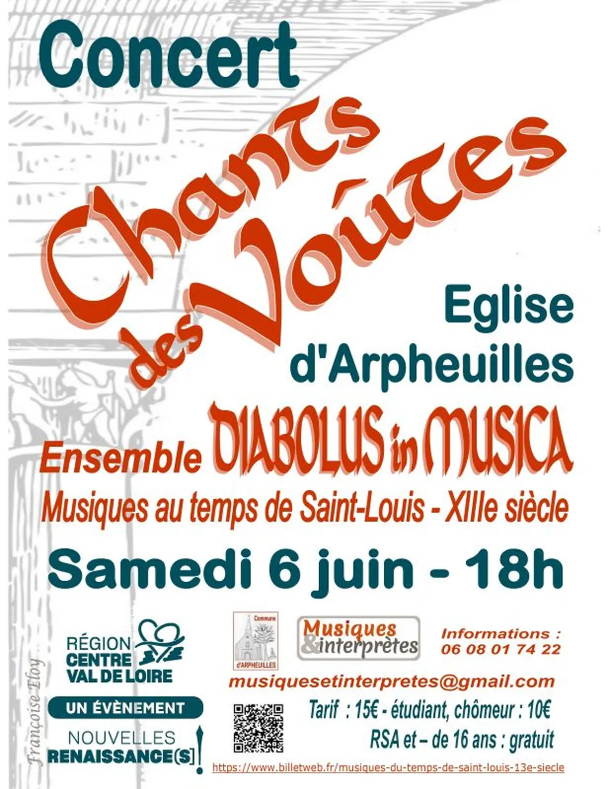 Concert Chants des Voûtes