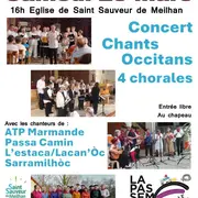 Concert Chants Occitans 4 chorales