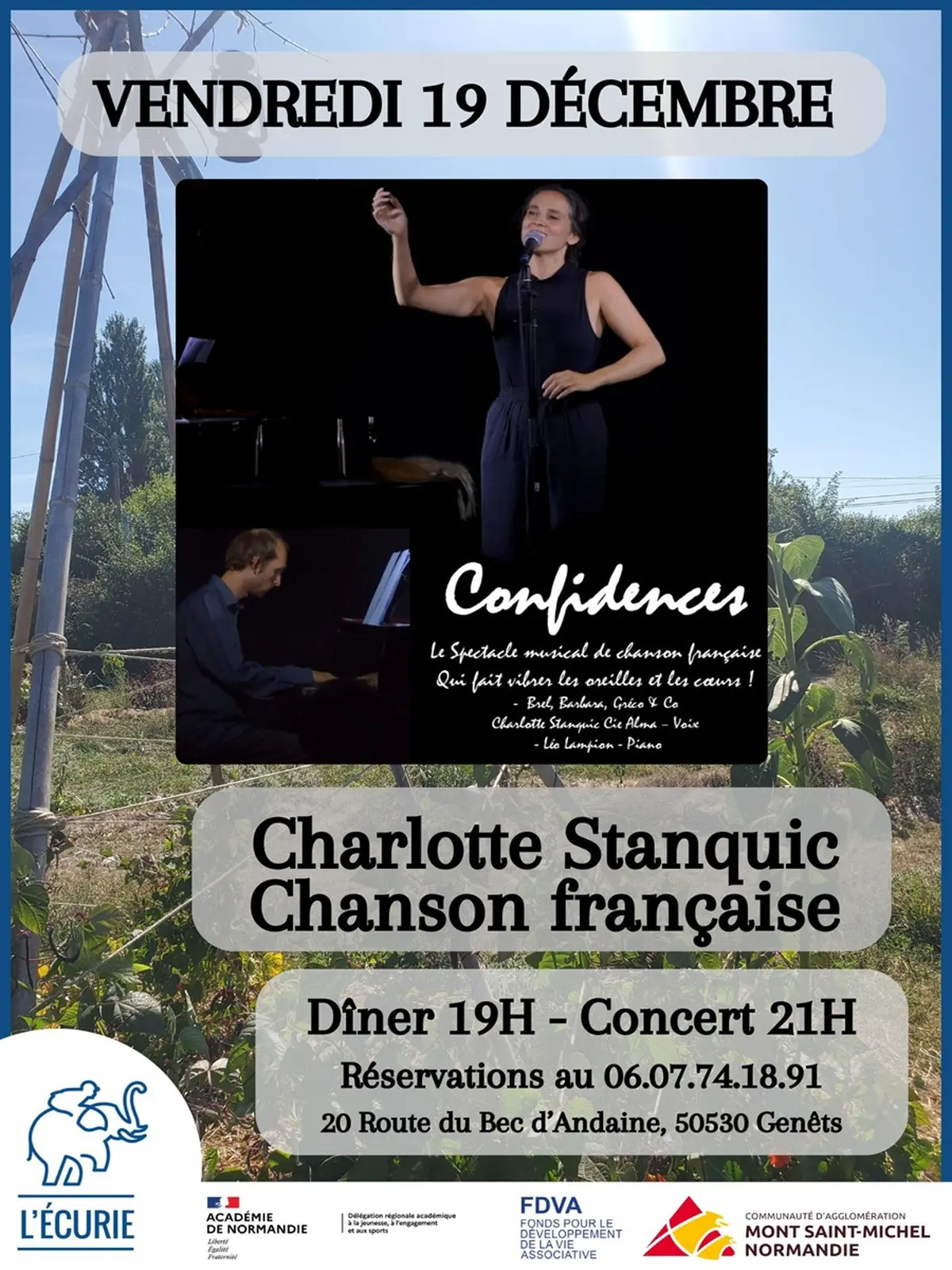 Concert Charlotte Stanquic