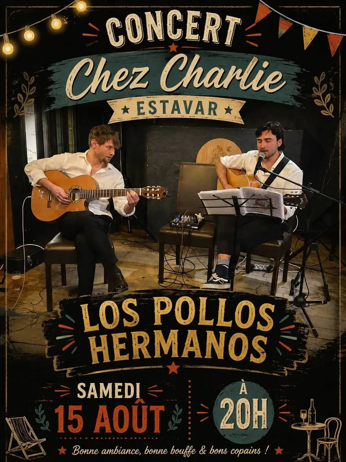 Concert Chez Charlie Los Pollos Hermanos