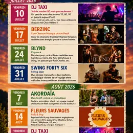 Concert Chez Hélène à Théminettes : Akordaïa