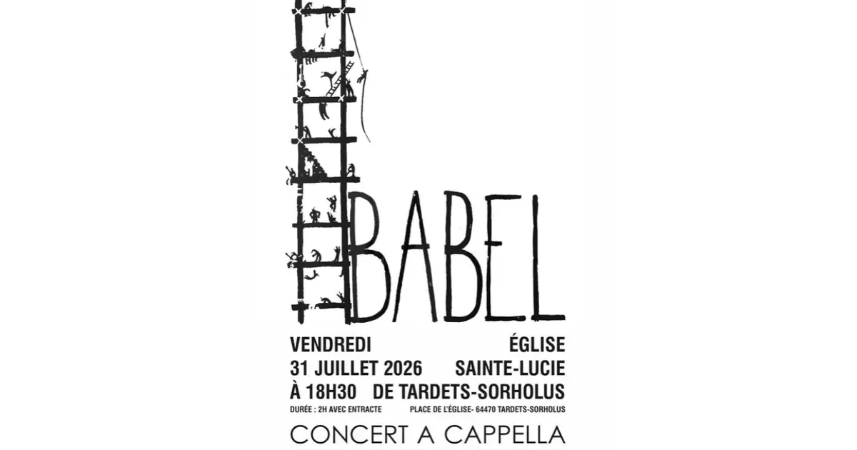 Concert choeur d'hommes "Babel"