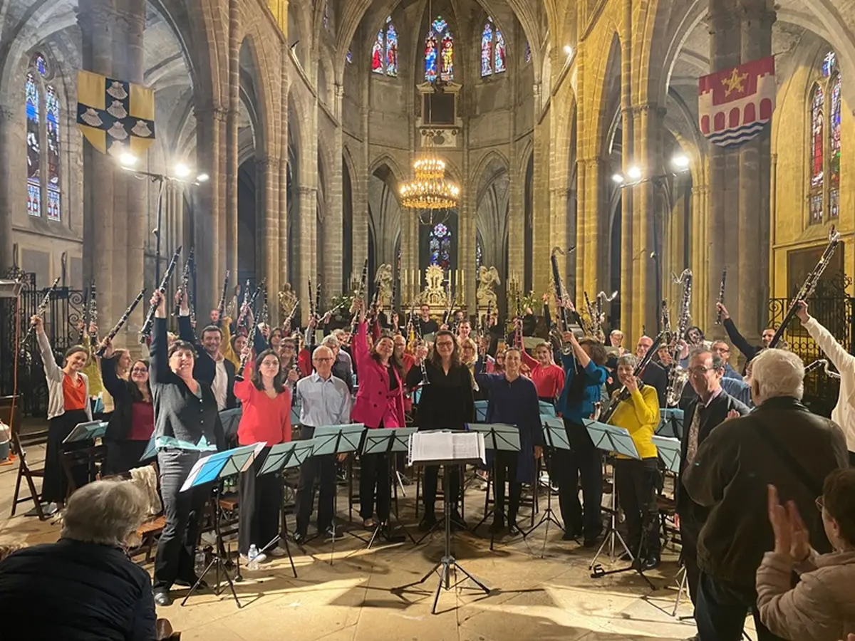 Concert choeur de clarinettes de Garonne