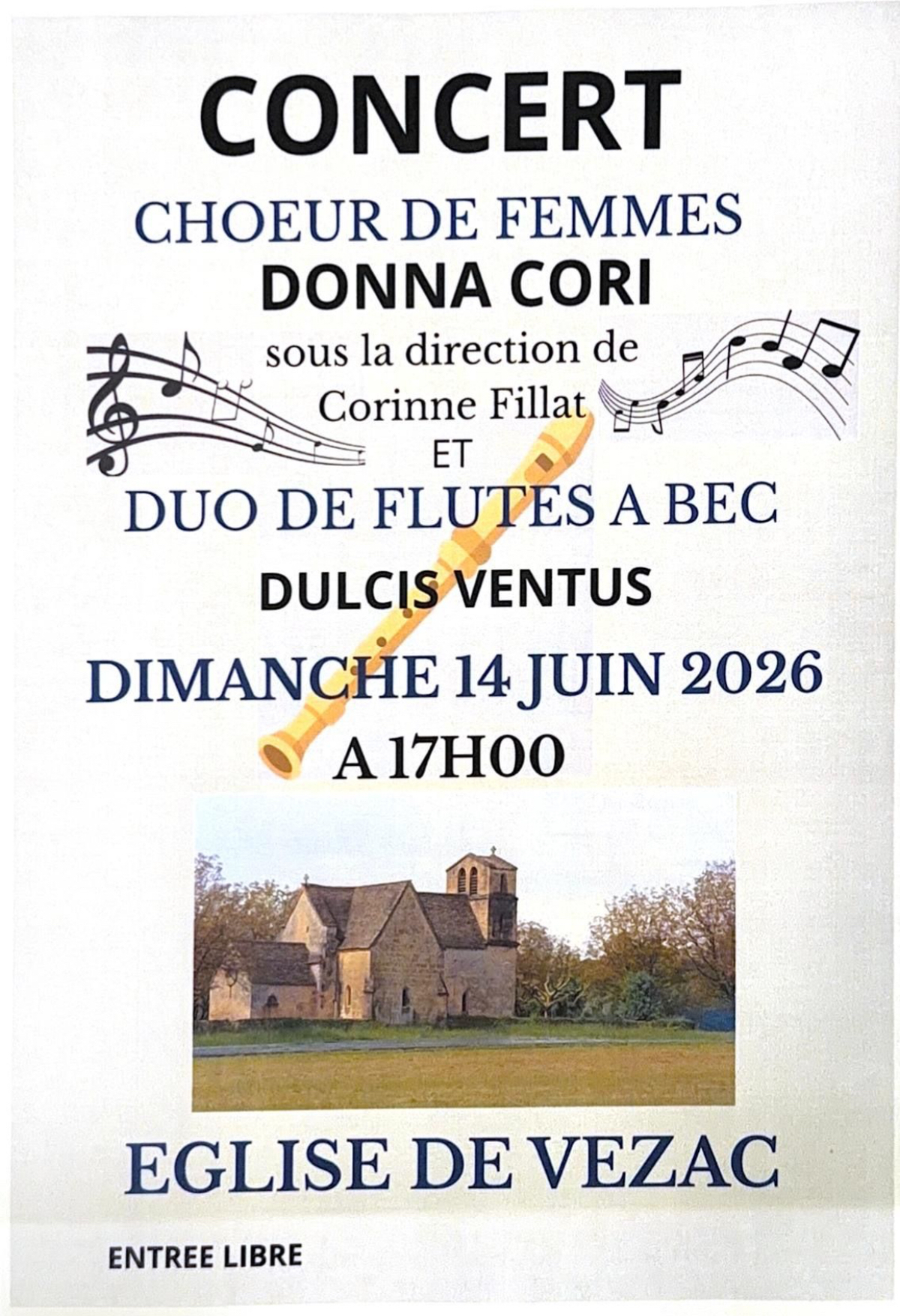 Concert Choeur de Femmes - Donna Cori
