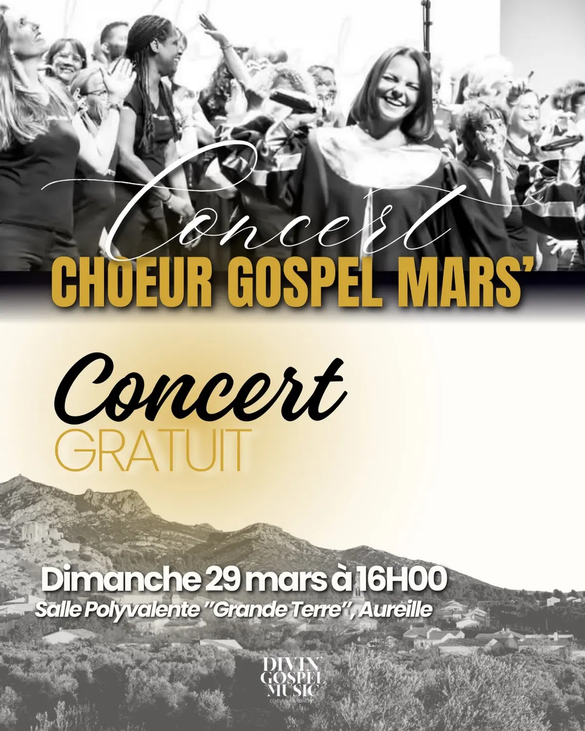 Concert : Choeur Gospel Mars'