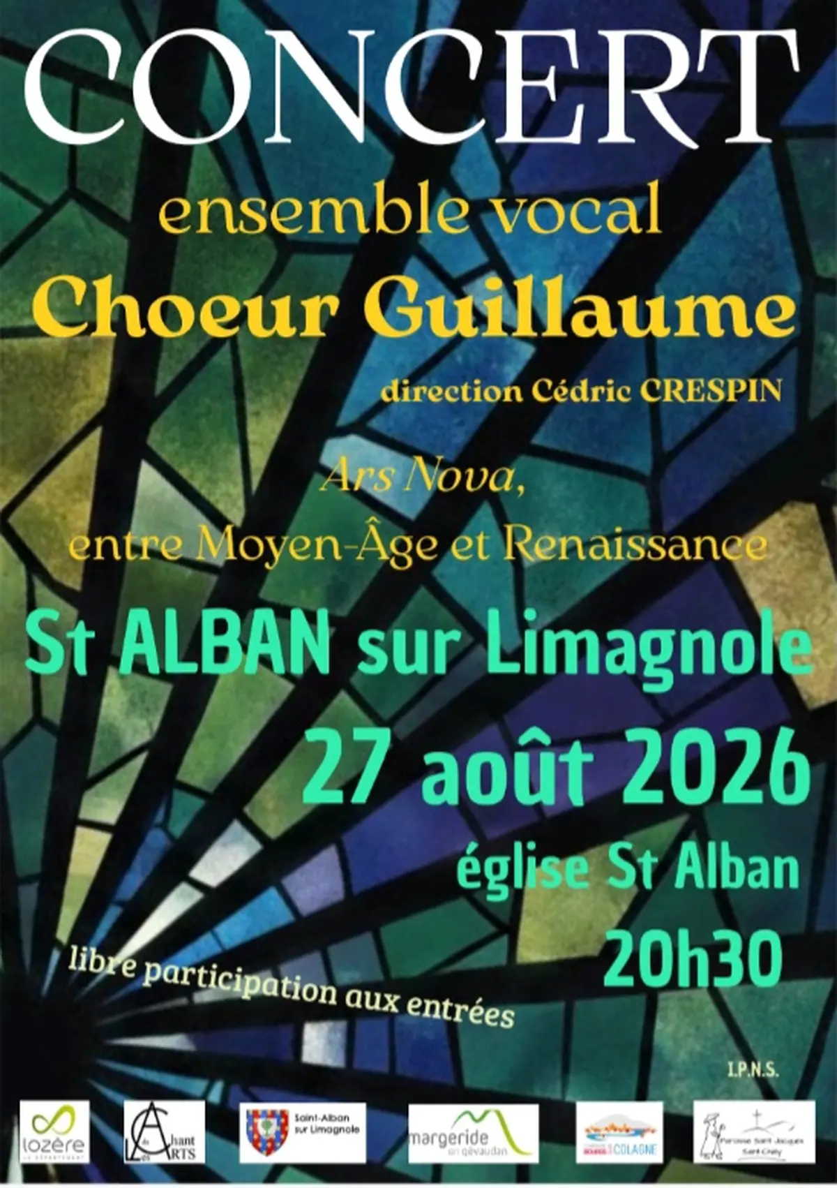Concert Choeur Guillaume