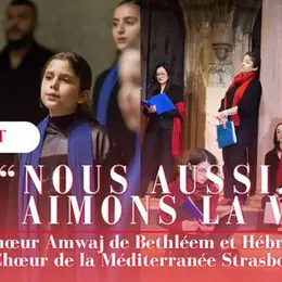 Concert choral de solidarité avec les enfants de Palestine à Strasbourg