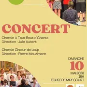 Concert chorale À tout bout d'Chants et chorale Chœur de Loup