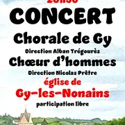 Concert - Chorale de Gy & chœurs d'hommes