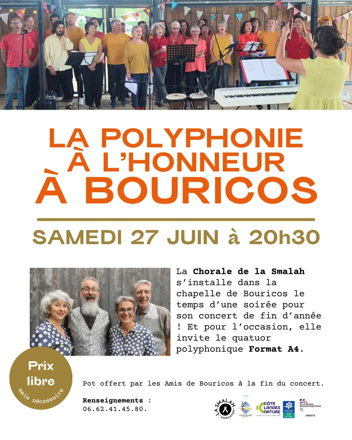 Concert - Chorale de la Smalah