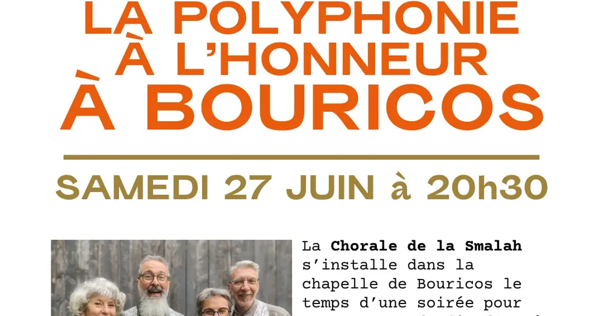 Concert - Chorale de la Smalah