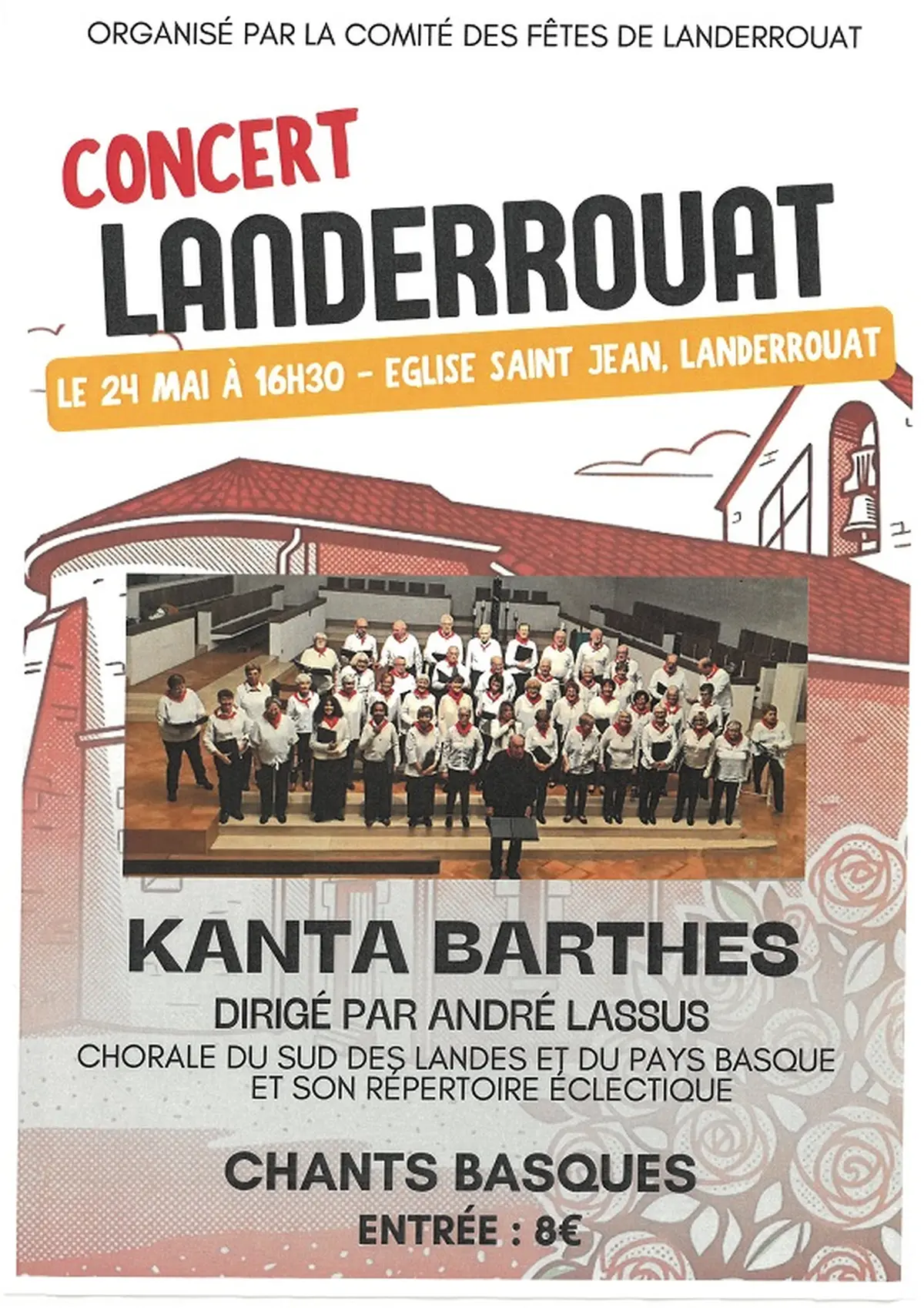 Concert chorale Kanta Barthes