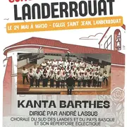 Concert chorale Kanta Barthes