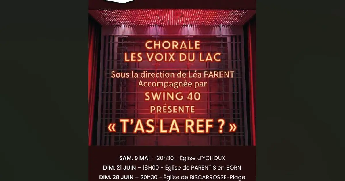 Concert chorale - Les Voix du Lac à Biscarrosse