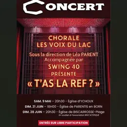 Concert chorale - Les Voix du Lac à Biscarrosse