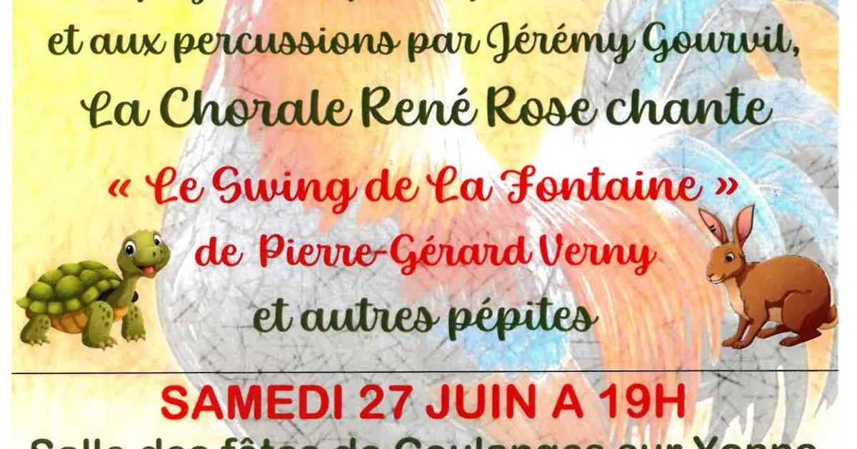 Concert : Chorale René Rose