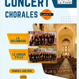 Concert Chorales La Suzannaise Et Le Choeur D'Elle