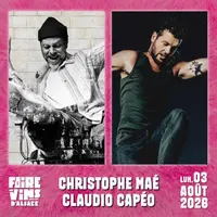 FAV 2026 : Christophe Maé + Claudio Capéo DR