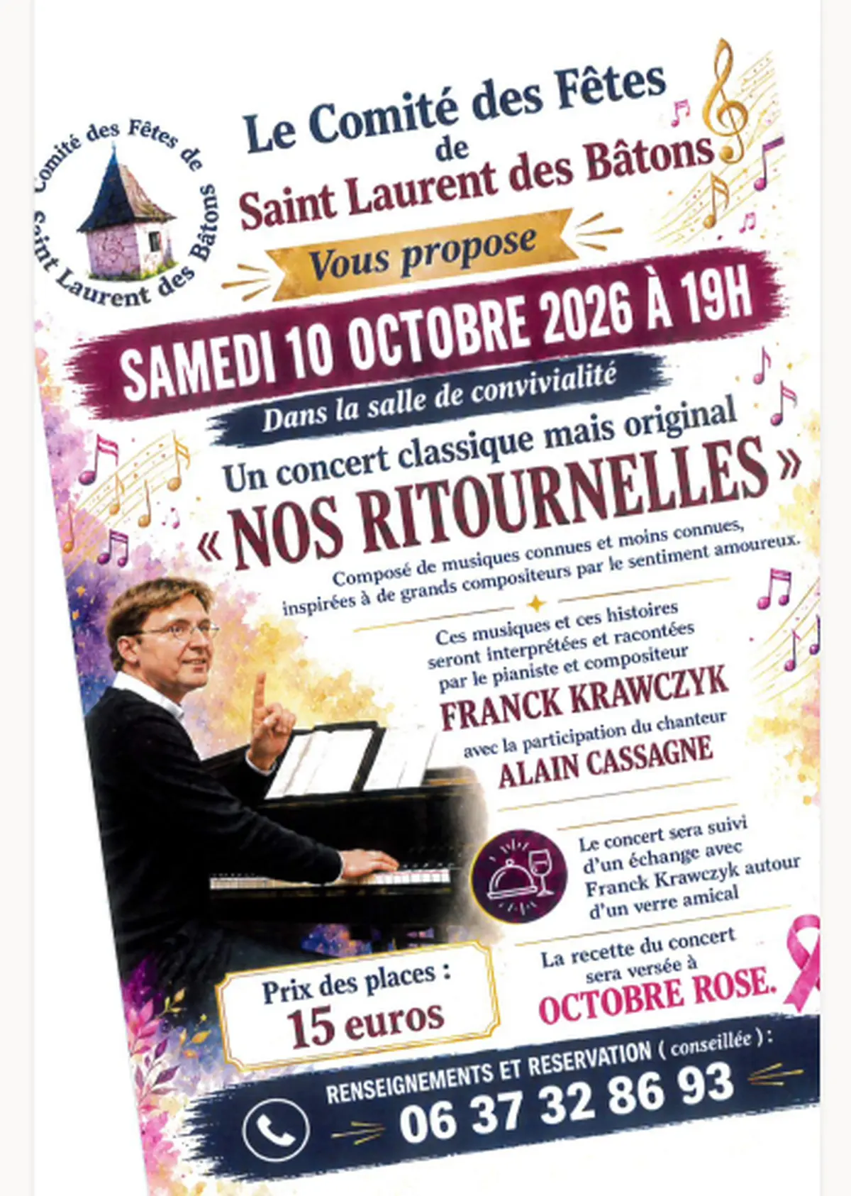 Concert classique Nos ritournelles