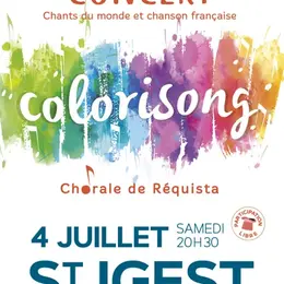 Concert Colorisong à l'Eglise de Saint-Igest