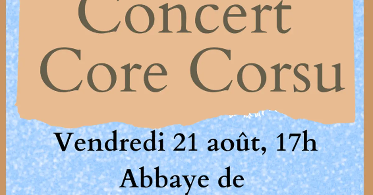 Concert - Core Corsu