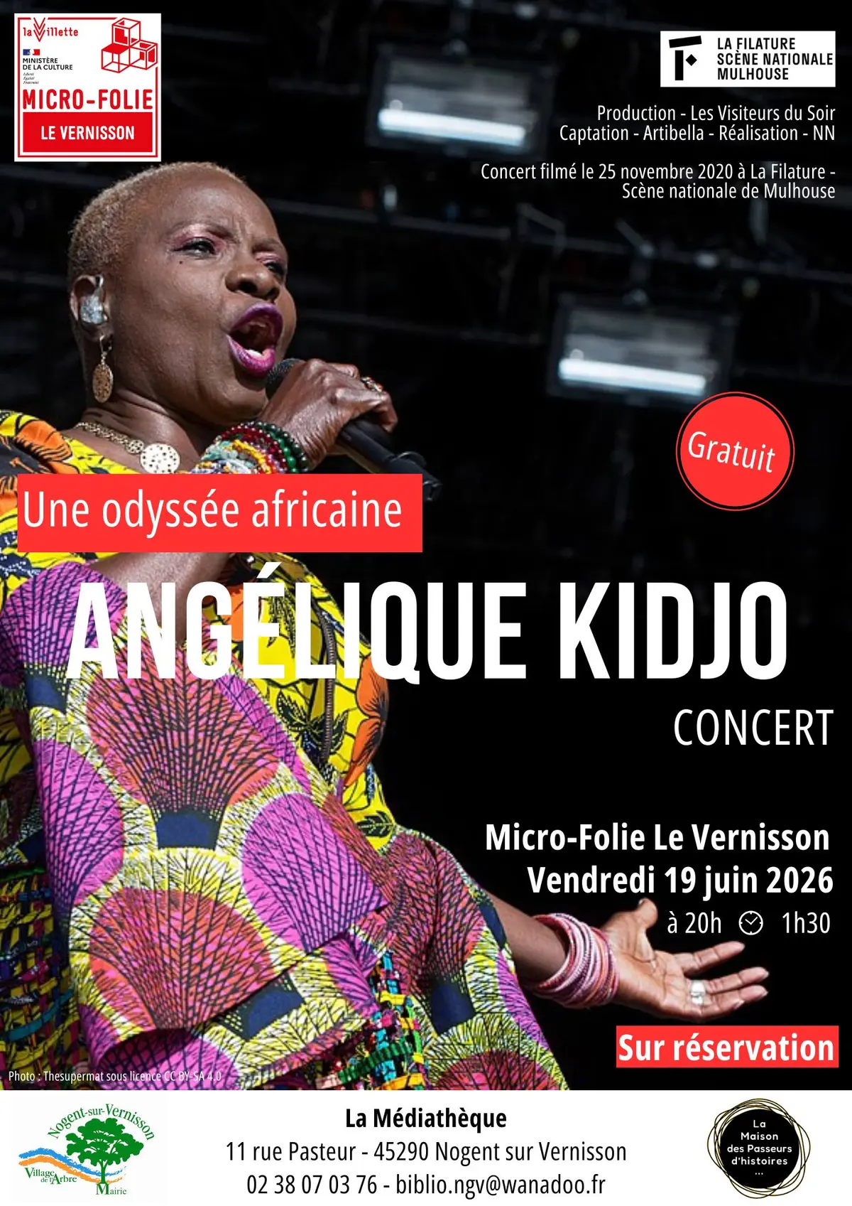 Concert d'Angélique Kidjo