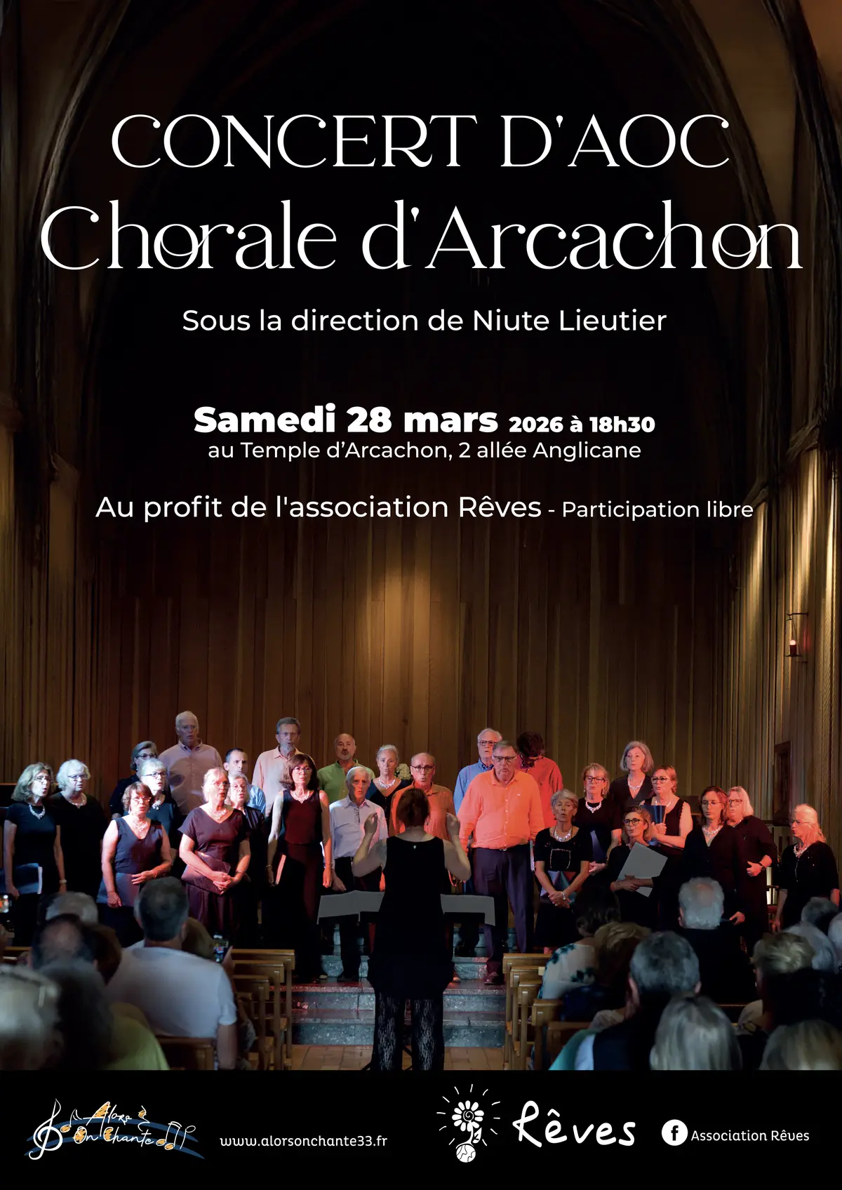 Concert d'AOC Chorale d'Arcachon