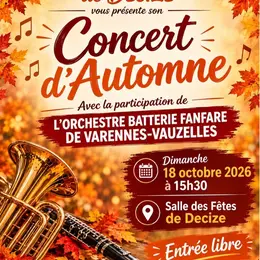Concert d'automne de l'Orchestre d'Harmonie