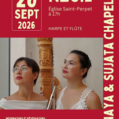 Concert d'automne - Récital harpe et flûte