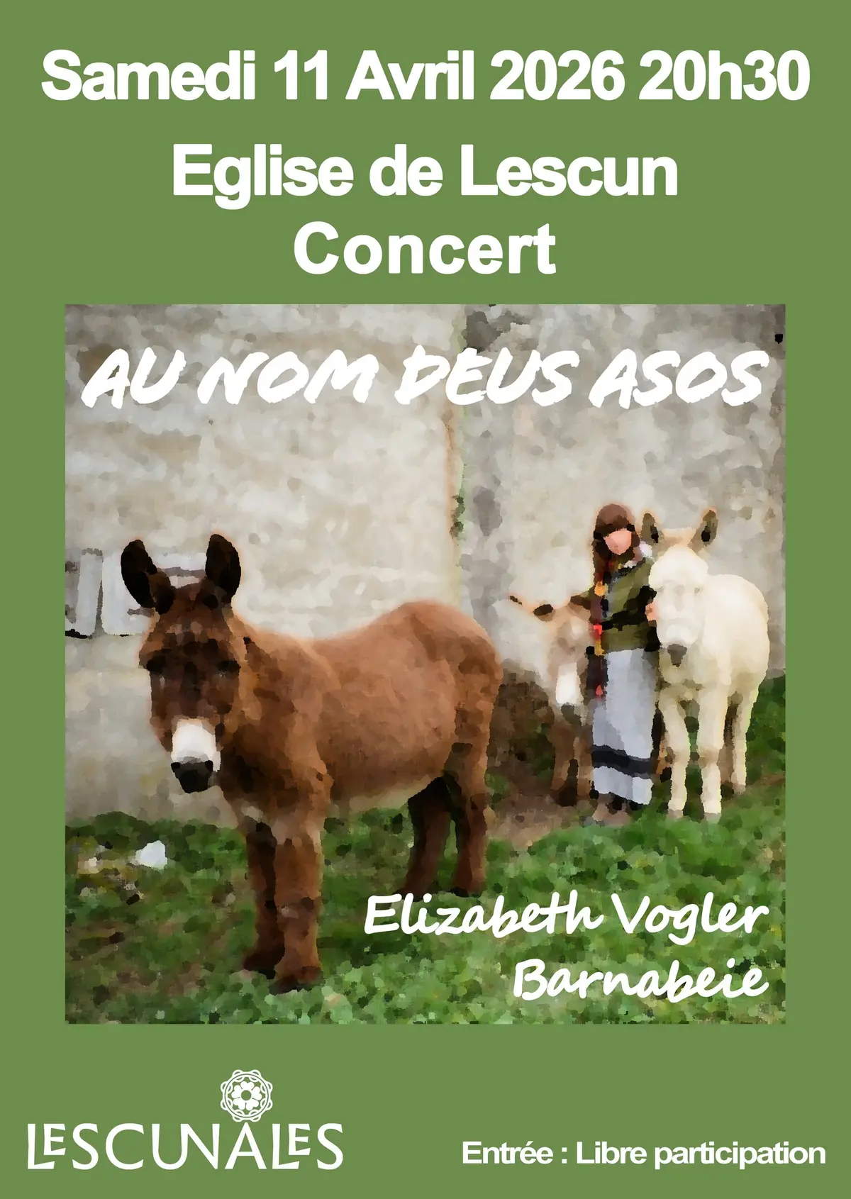Concert d'Elizabet Vogler et Barnabeie