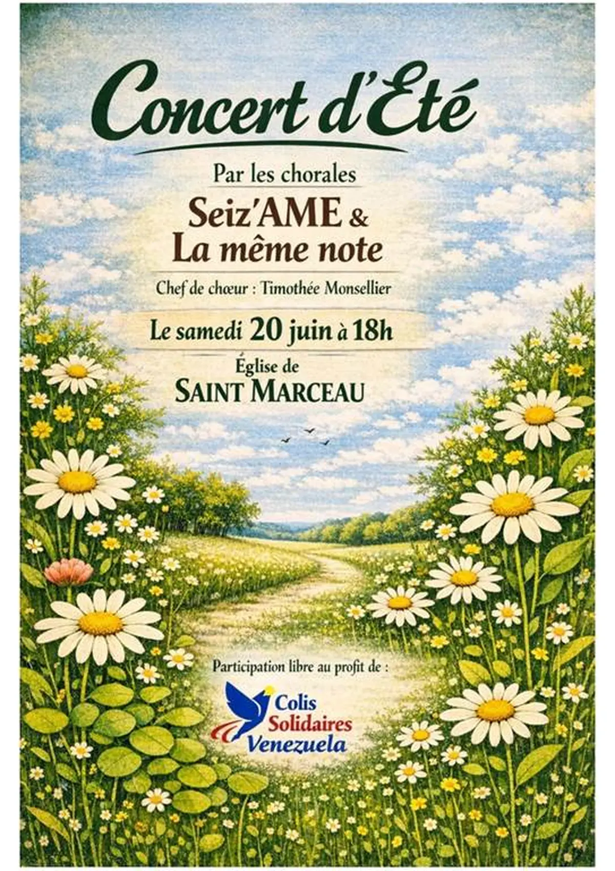 Concert d'été à Saint Marceau