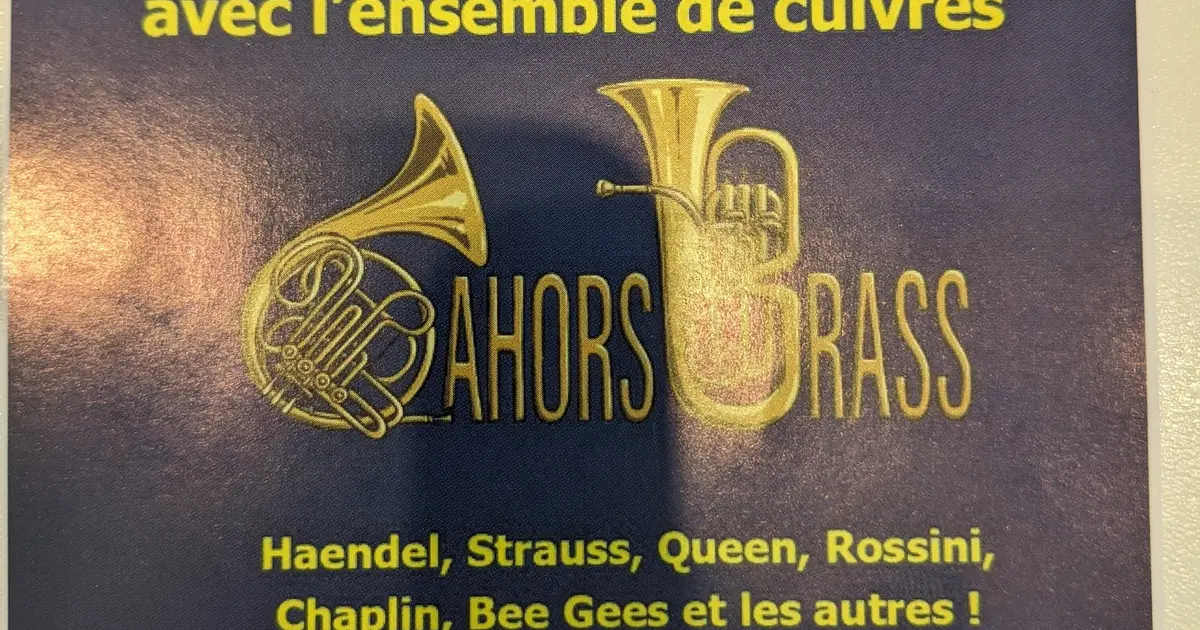 Concert d'été avec l'ensemble de cuivres