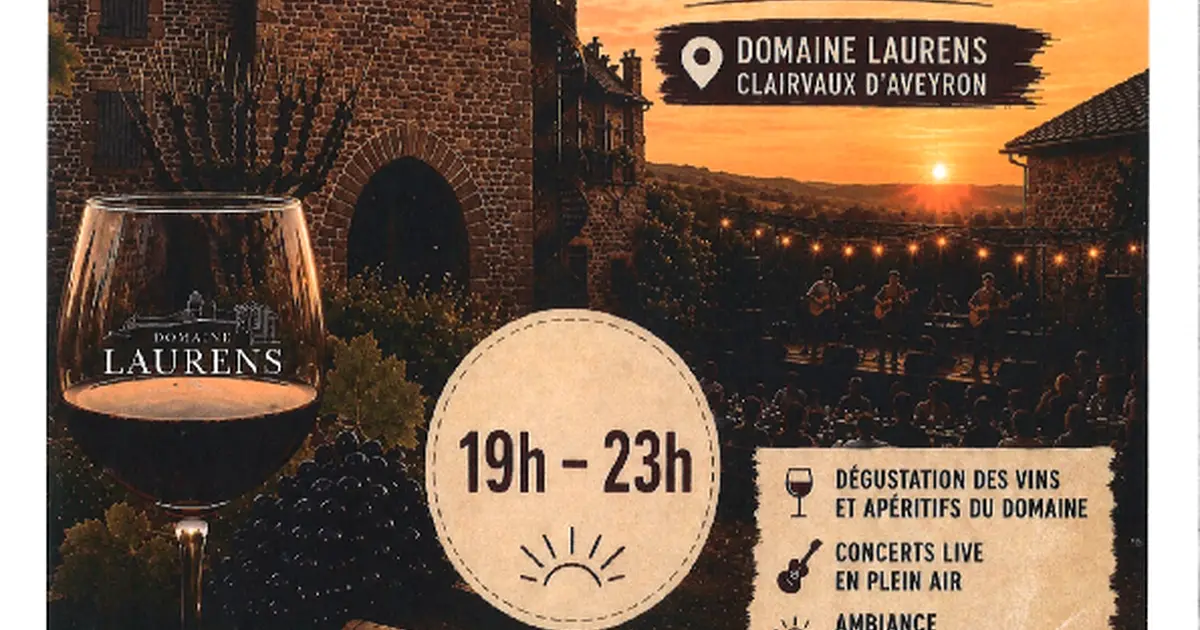 Concert d'été Domaine Laurens