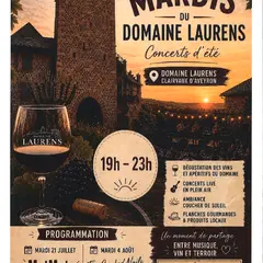 Concert d'été Domaine Laurens
