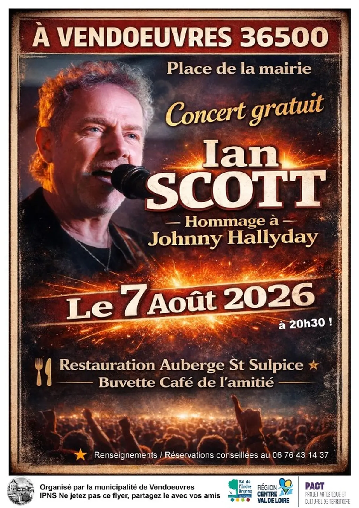 Concert d'été Ian Scott
