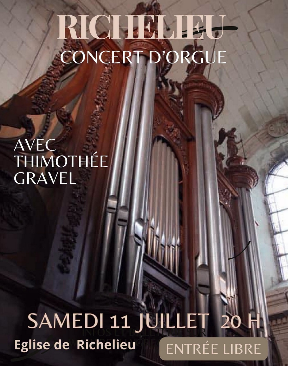 Concert d'orgue