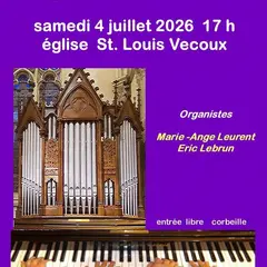 Concert d'Orgue à 4 mains