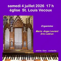 Concert d'Orgue à 4 mains