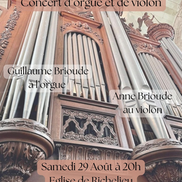Concert d'orgue et violon