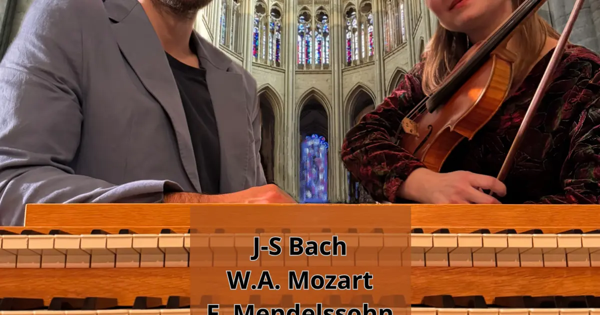 Concert d’orgue et violon à la cathédrale