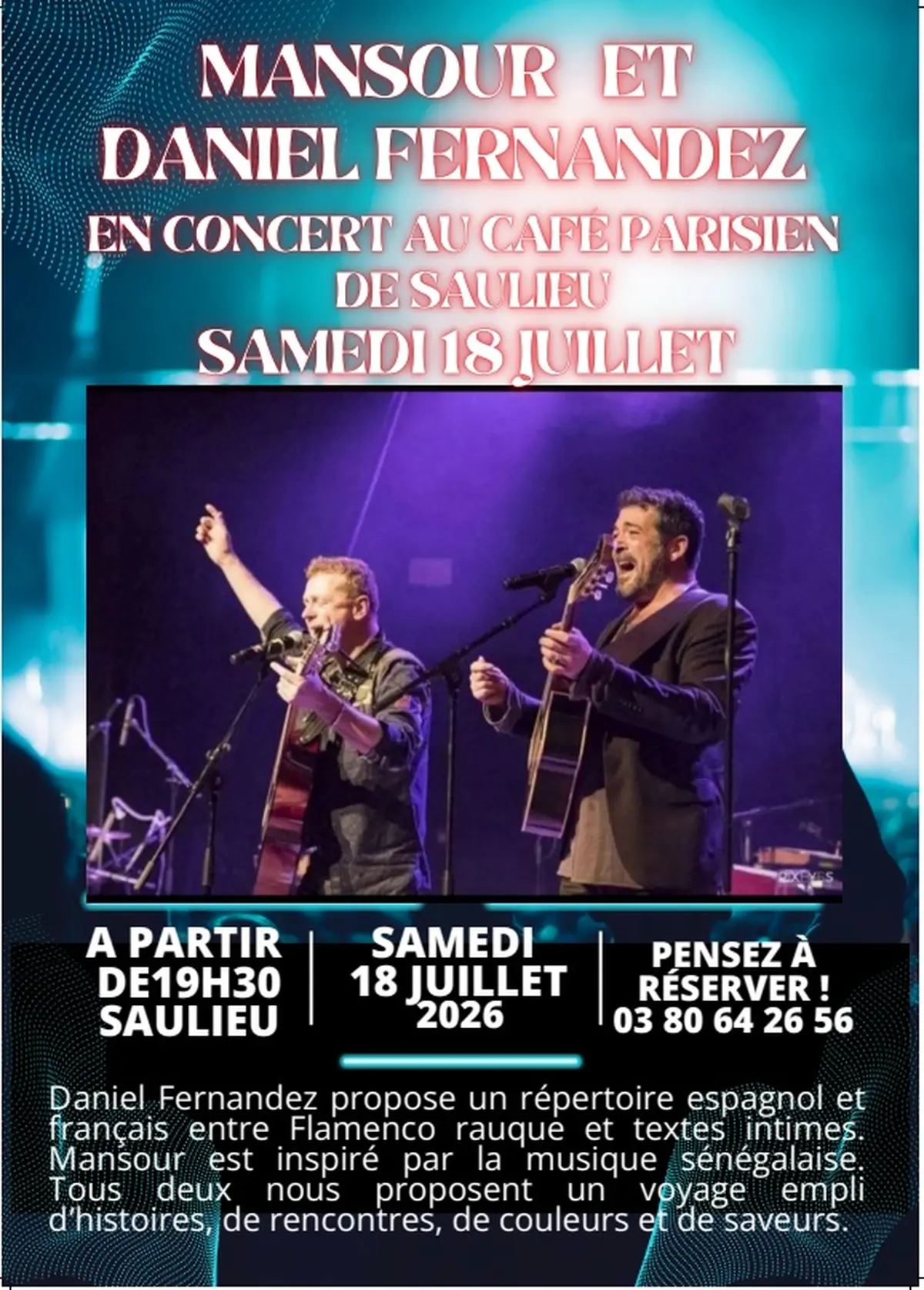 Concert Daniel Fernandez Et Mansour
