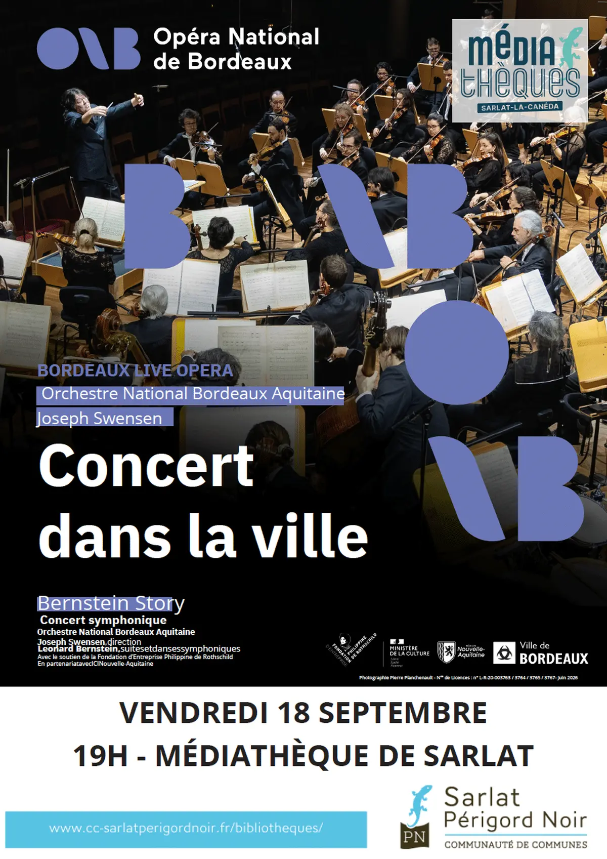 Concert dans la ville - Bernstein Story - Diffusion différée