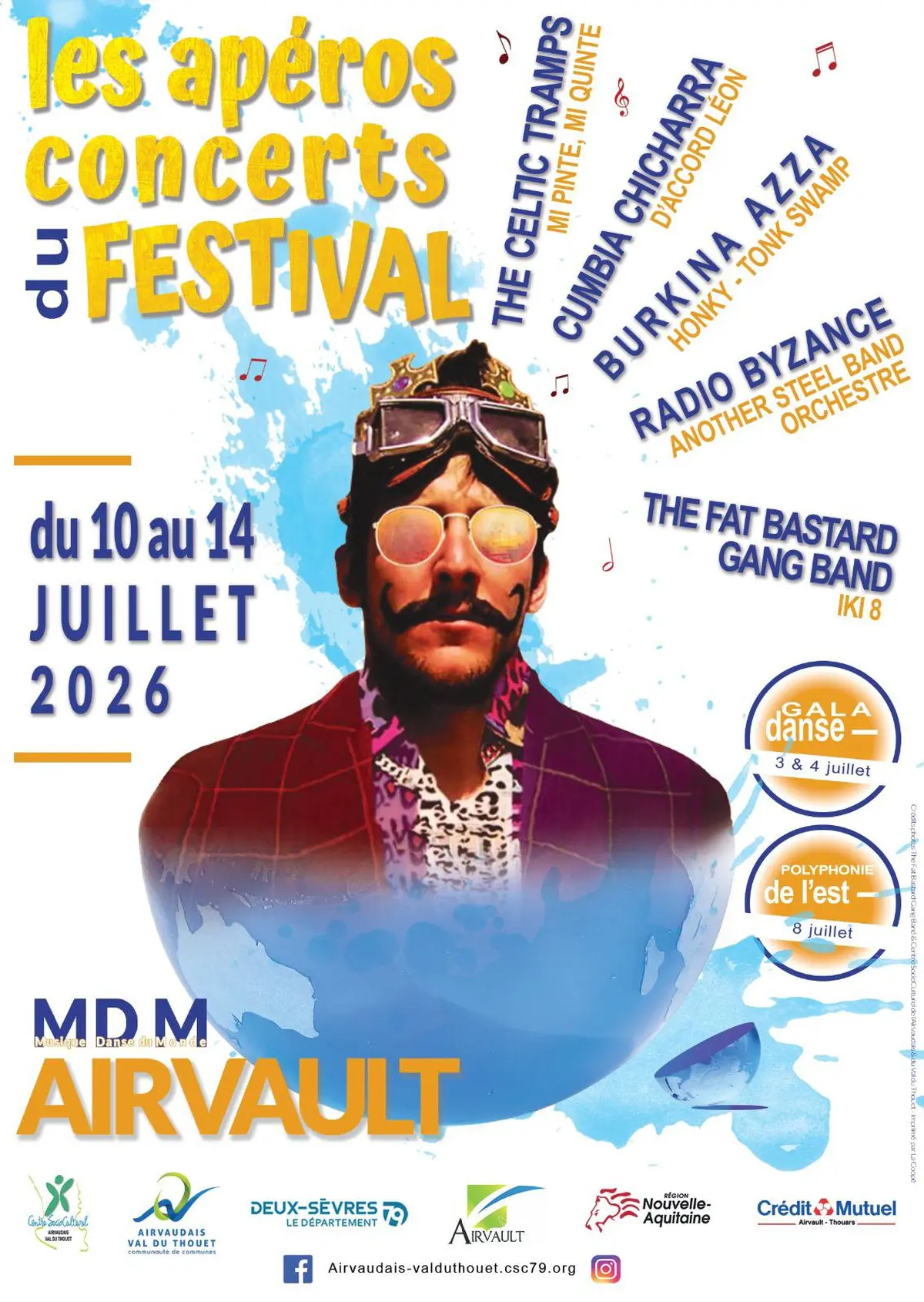 Concert dans le cadre du festival Musiques et Danses du Monde