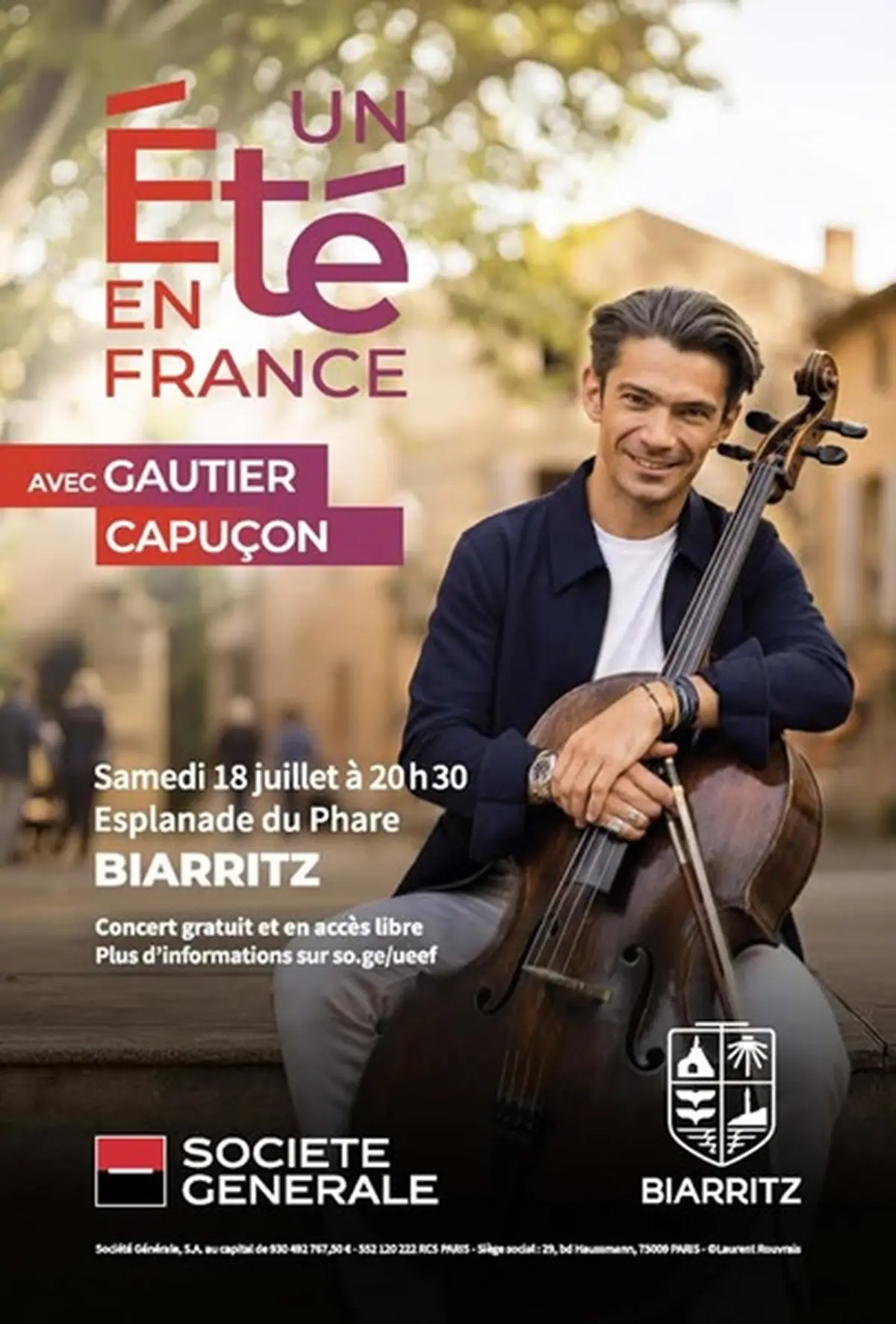 Concert dans le cadre du festival un été en France
