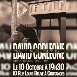 Concert : David Corléone