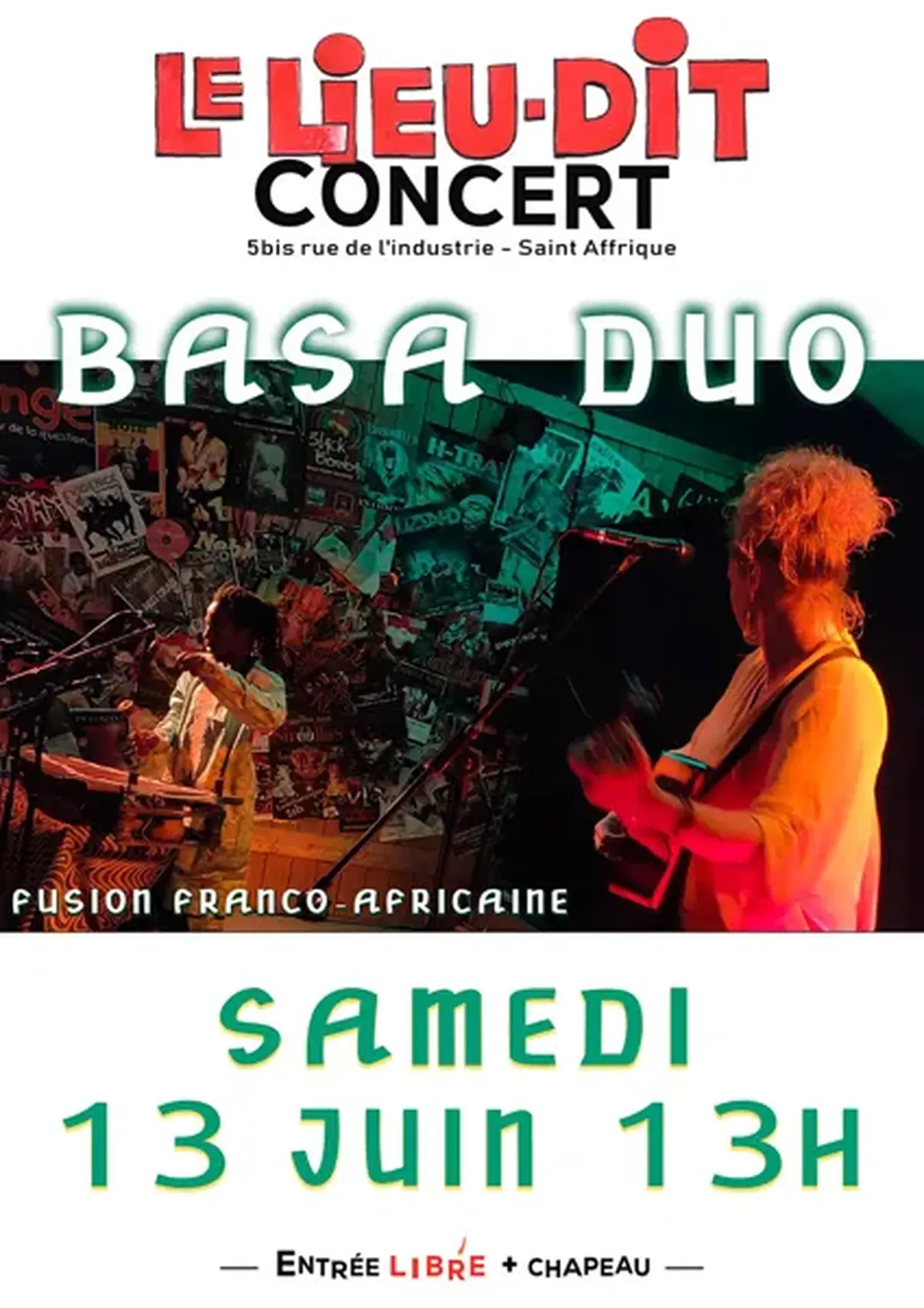 Concert de Basa Duo et Conférence