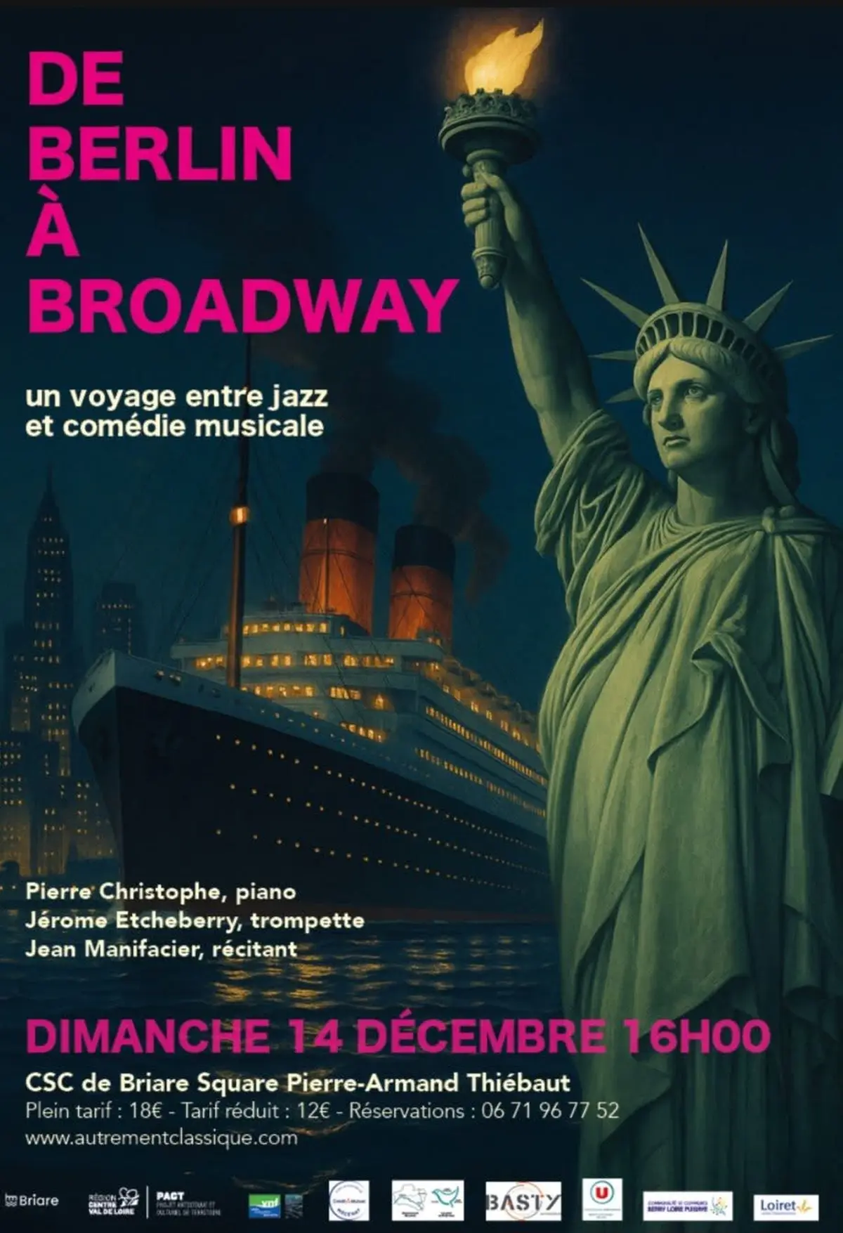Concert De Berlin à New York - un voyage entre jazz et comédie musicale