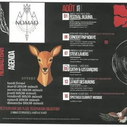 Concert de Cathy et les garçons au Nomad Bar : reprises rock