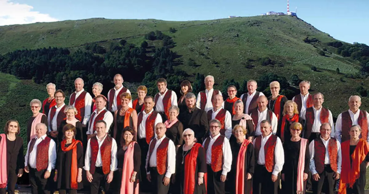 Concert de chants basques : choeur mixte Larrun Kanta