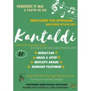 Concert de chants basques : kantaldi. Avec Neskatxak, Amaia et Aitor, Berçaits anaiak, Baionako polifoniak
